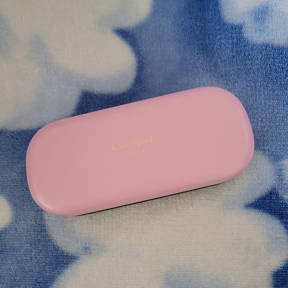 Kate Spade New York - Havana & Blue Preslee Oversize Sunglasses - Picture 5 of 5